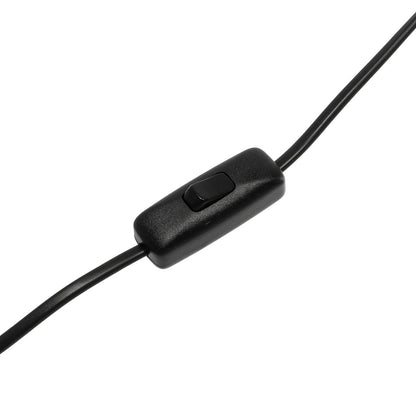 GLOSSY 204-0056 Μοντέρνο Επιτραπέζιο Φωτιστικό Πορτατίφ με Ντουί 1 x E14 AC 220-240V IP20 - Χρυσό & Μαύρο - Μ14 x Π14 x Υ36