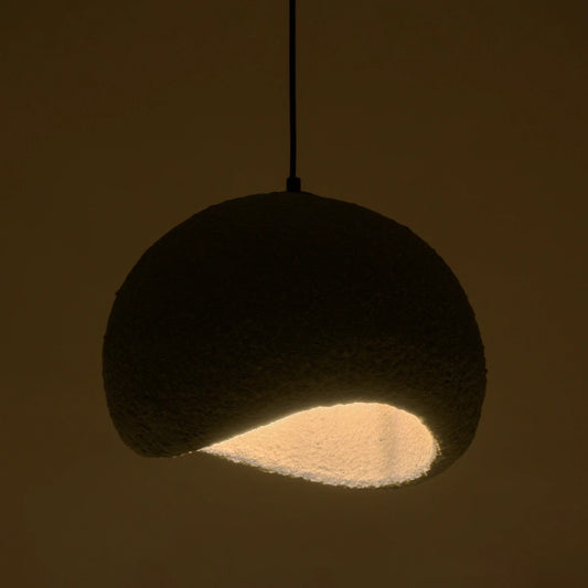 STONE 204-0122 Μοντέρνο Κρεμαστό Φωτιστικό Οροφής με Ντουί 1 x E27 AC 220-240V IP20 - Γκρι - Μ35 x Π31 x Υ26