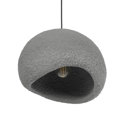 STONE 204-0122 Μοντέρνο Κρεμαστό Φωτιστικό Οροφής με Ντουί 1 x E27 AC 220-240V IP20 - Γκρι - Μ35 x Π31 x Υ26