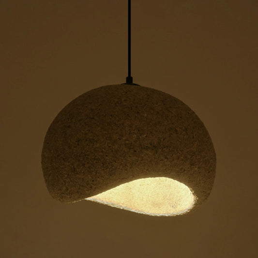 STONE 204-0124 Μοντέρνο Κρεμαστό Φωτιστικό Οροφής με Ντουί 1 x E27 AC 220-240V IP20 - Γκρι - Μ35 x Π31 x Υ26