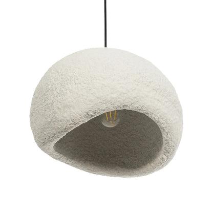 STONE 204-0124 Μοντέρνο Κρεμαστό Φωτιστικό Οροφής με Ντουί 1 x E27 AC 220-240V IP20 - Γκρι - Μ35 x Π31 x Υ26