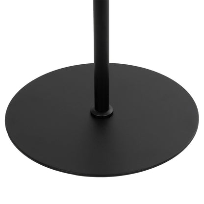 SNAKE 204-0128 Modern Floor Lamp with 1 x E27 AC 220-240V IP20 Socket - Black - L52 x W25 x H154