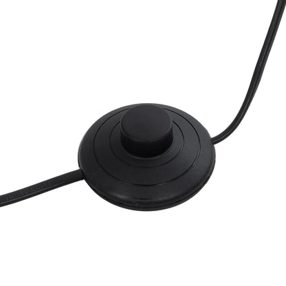 SNAKE 204-0128 Modern Floor Lamp with 1 x E27 AC 220-240V IP20 Socket - Black - L52 x W25 x H154