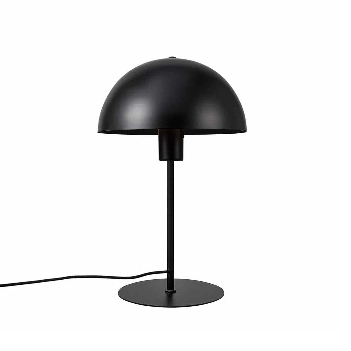 GASCEIO 204-0141 Μοντέρνο Eπιτραπέζιο Φωτιστικό Μονόφωτο 1 x E27 IP20 Μαύρο Μέταλλο - Μ25 x Π25 x Υ39cm