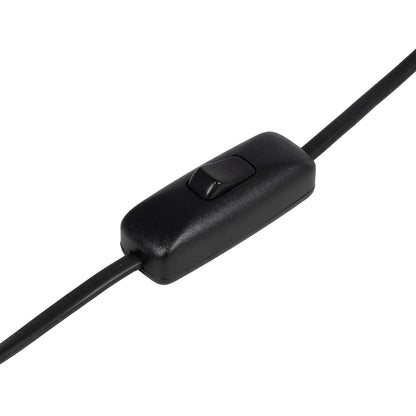 KLOO 204-0143 Boho Επιτραπέζιο Φωτιστικό Πορτατίφ με Ντουί 1 x E14 AC 220-240V IP20 - Καφέ & Μπεζ - Μ15 x Π15 x Υ35