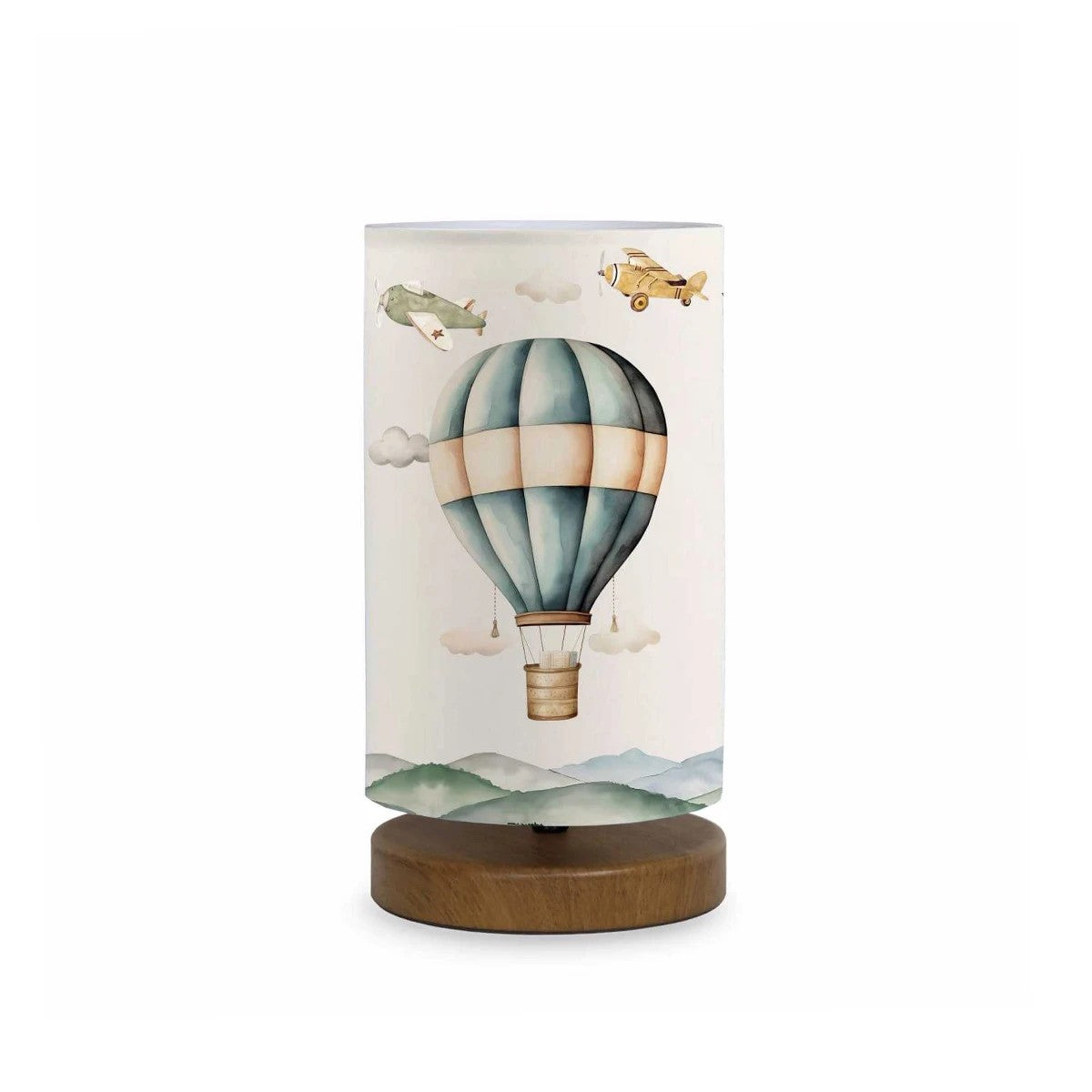 BALLON 204-0145 Παιδικό Eπιτραπέζιο Φωτιστικό Φιγούρα Μονόφωτο 1 x E27 IP20 Πολύχρωμο Ύφασμα - Μ15 x Π15 x Υ30cm