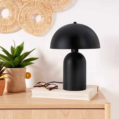 GASCO 204-0146 Μοντέρνο Eπιτραπέζιο Φωτιστικό Μονόφωτο 1 x E27 IP20 Μαύρο Μέταλλο - Μ25 x Π25 x Υ35cm