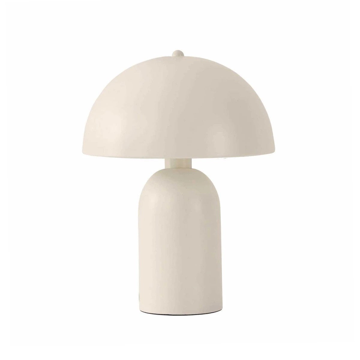 GASCO 204-0149 Μοντέρνο Eπιτραπέζιο Φωτιστικό Μονόφωτο 1 x E27 IP20 Μπεζ Μέταλλο - Μ25 x Π25 x Υ35cm