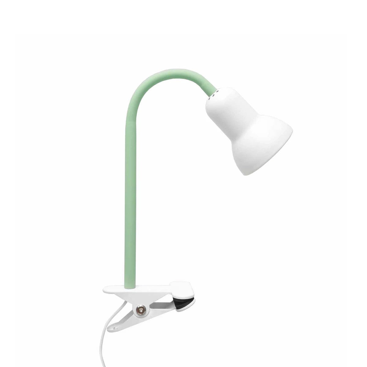 TAVOLO 204-0153 Παιδικό Eπιτραπέζιο Φωτιστικό Μονόφωτο 1 x E27 IP20 Πράσινο & Λευκό Πλαστικό - Μ11 x Π9 x Υ35cm