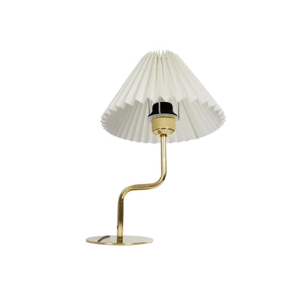 LIVL 204-0169 Μοντέρνο Επιτραπέζιο Φωτιστικό Πορτατίφ με Ντουί 1 x E27 AC 220-240V IP20 - Χρυσό & Μπεζ - Μ22 x Π22 x Υ34