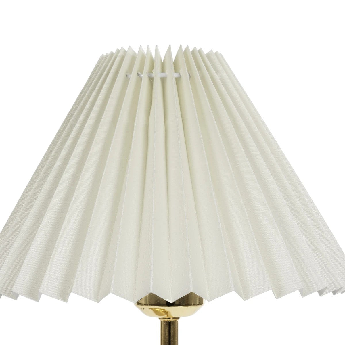 LIVL 204-0169 Μοντέρνο Επιτραπέζιο Φωτιστικό Πορτατίφ με Ντουί 1 x E27 AC 220-240V IP20 - Χρυσό & Μπεζ - Μ22 x Π22 x Υ34