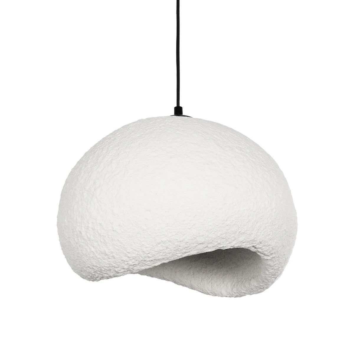 STONE 204-0176 Μοντέρνο Κρεμαστό Φωτιστικό Οροφής με Ντουί 1 x E27 AC 220-240V IP20 - Λευκό - Μ31.5 x Π35 x Υ26