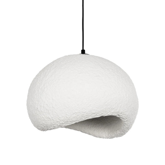 STONE 204-0176 Μοντέρνο Κρεμαστό Φωτιστικό Οροφής με Ντουί 1 x E27 AC 220-240V IP20 - Λευκό - Μ31.5 x Π35 x Υ26