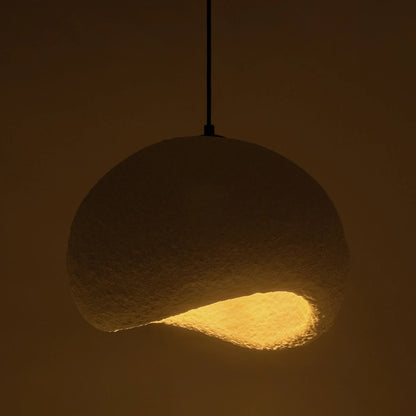 STONE 204-0176 Μοντέρνο Κρεμαστό Φωτιστικό Οροφής με Ντουί 1 x E27 AC 220-240V IP20 - Λευκό - Μ31.5 x Π35 x Υ26