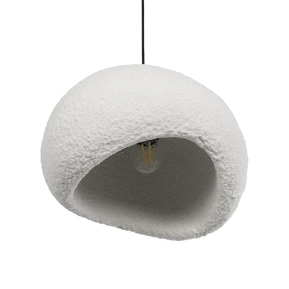 STONE 204-0176 Μοντέρνο Κρεμαστό Φωτιστικό Οροφής με Ντουί 1 x E27 AC 220-240V IP20 - Λευκό - Μ31.5 x Π35 x Υ26