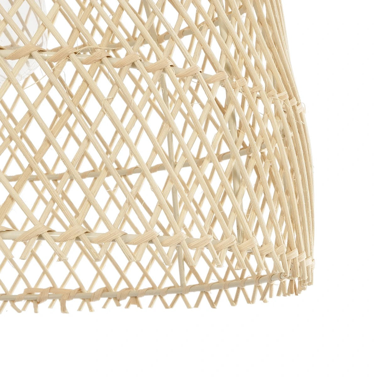 CESTINO 204-0178 Boho Κρεμαστό Φωτιστικό Οροφής Μονόφωτο 1 x E27 AC 220-240V IP20 Μπεζ - Μ30 x Π30 x Υ25