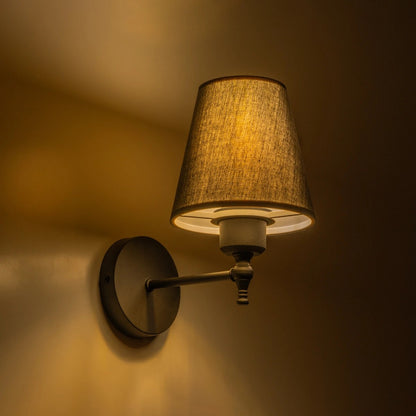 ELEGANTE 204-0185 Modern Wall Light - Sconce with 1 x E27 AC 220-240V IP20 Socket - Black - L14 x W22 x H24