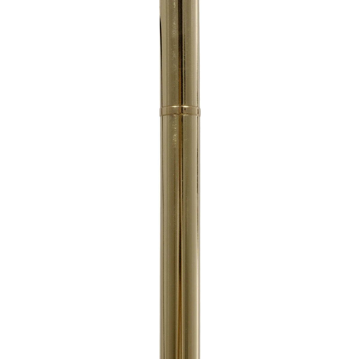 ALES 204-0192 Modern Floor Lamp with 1 x E27 AC 220-240V IP20 Socket - Beige & Gold - L40 x W40 x H150