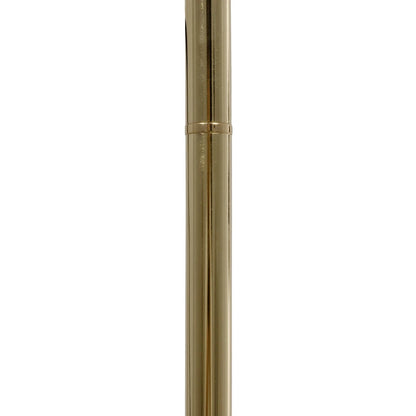 ALES 204-0192 Modern Floor Lamp with 1 x E27 AC 220-240V IP20 Socket - Beige & Gold - L40 x W40 x H150