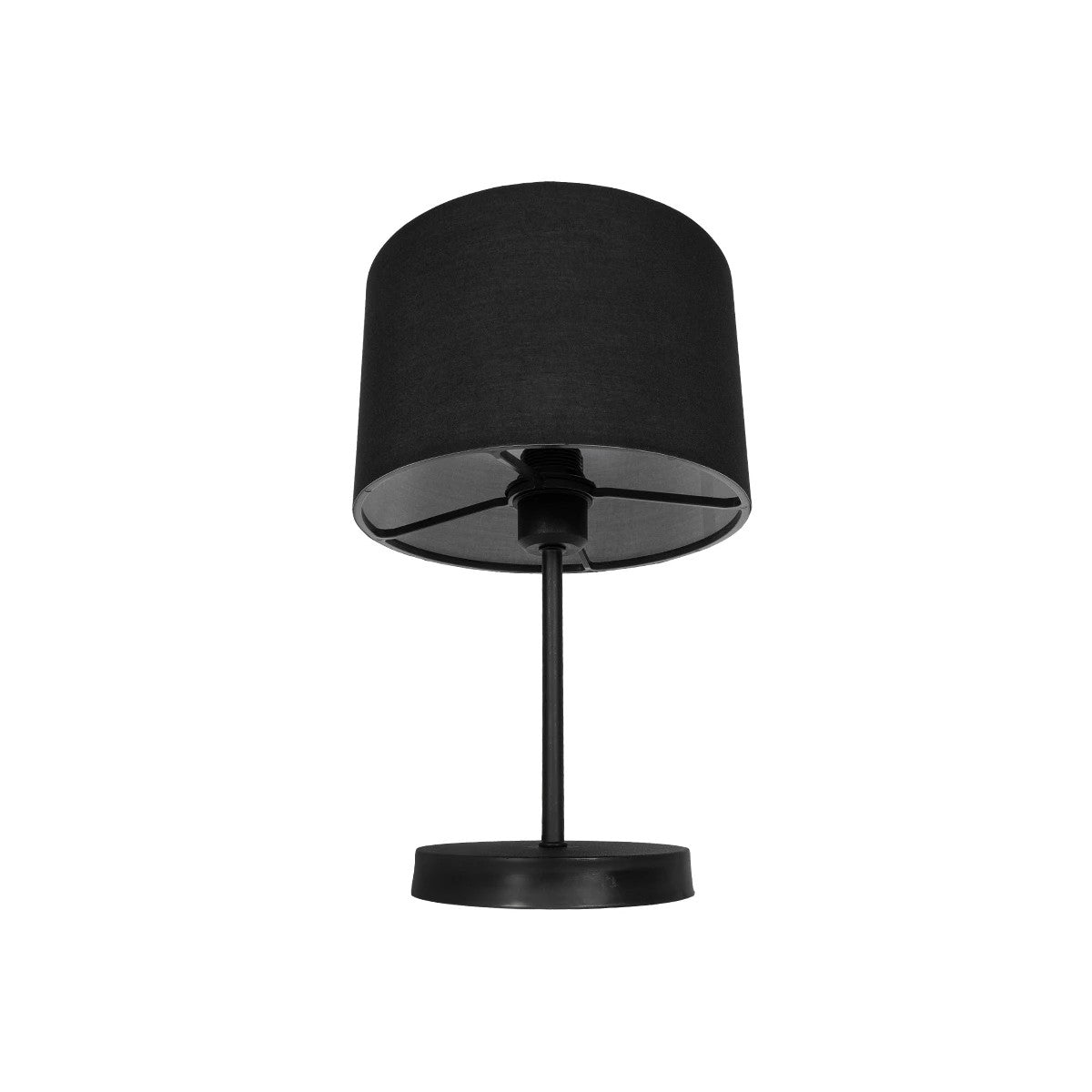 STRING 204-0196 Μοντέρνο Επιτραπέζιο Φωτιστικό Πορτατίφ με Ντουί 1 x E27 AC 220-240V IP20 - Μαύρο - Μ24 x Π24 x Υ36