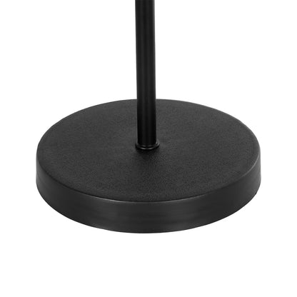 STRING 204-0196 Μοντέρνο Επιτραπέζιο Φωτιστικό Πορτατίφ με Ντουί 1 x E27 AC 220-240V IP20 - Μαύρο - Μ24 x Π24 x Υ36