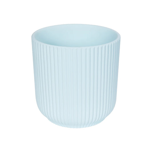 SEMINYAK 20519 Διακοσμητική Κεραμική Γλάστρα Λευκή Π17 x M17 x Υ17