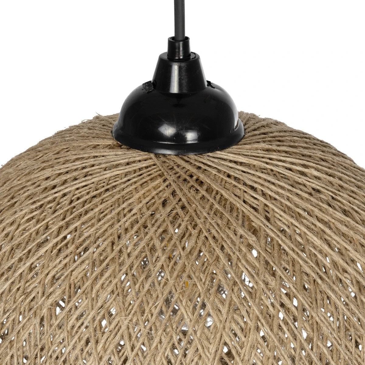 SOLEI 205-0002 Boho Κρεμαστό Φωτιστικό Οροφής με Ντουί 1 x E27 AC 220-240V IP20 - Μπεζ - M30 x Π30 x Υ26