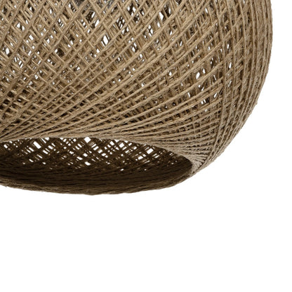 SOLEI 205-0002 Boho Κρεμαστό Φωτιστικό Οροφής με Ντουί 1 x E27 AC 220-240V IP20 - Μπεζ - M30 x Π30 x Υ26