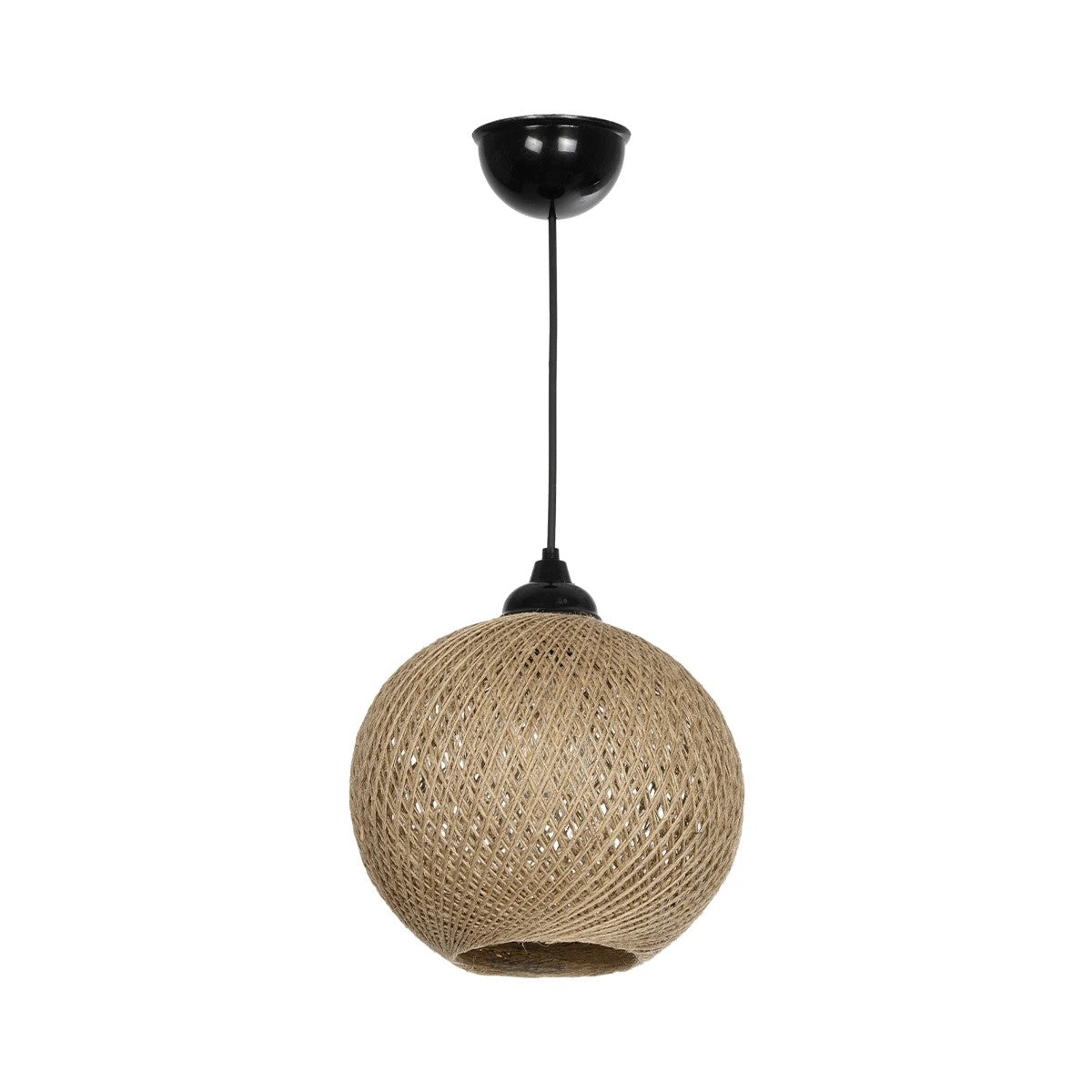 SOLEI 205-0003 Boho Κρεμαστό Φωτιστικό Οροφής με Ντουί 1 x E27 AC 220-240V IP20 - Μπεζ - M20 x Π20 x Υ25