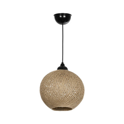 SOLEI 205-0003 Boho Κρεμαστό Φωτιστικό Οροφής με Ντουί 1 x E27 AC 220-240V IP20 - Μπεζ - M20 x Π20 x Υ25