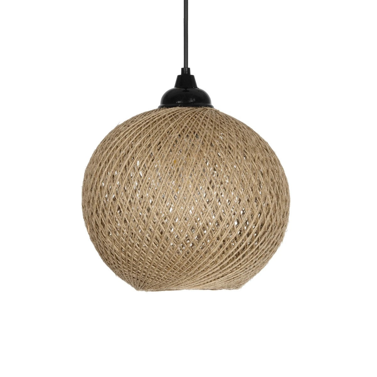 SOLEI 205-0003 Boho Κρεμαστό Φωτιστικό Οροφής με Ντουί 1 x E27 AC 220-240V IP20 - Μπεζ - M20 x Π20 x Υ25