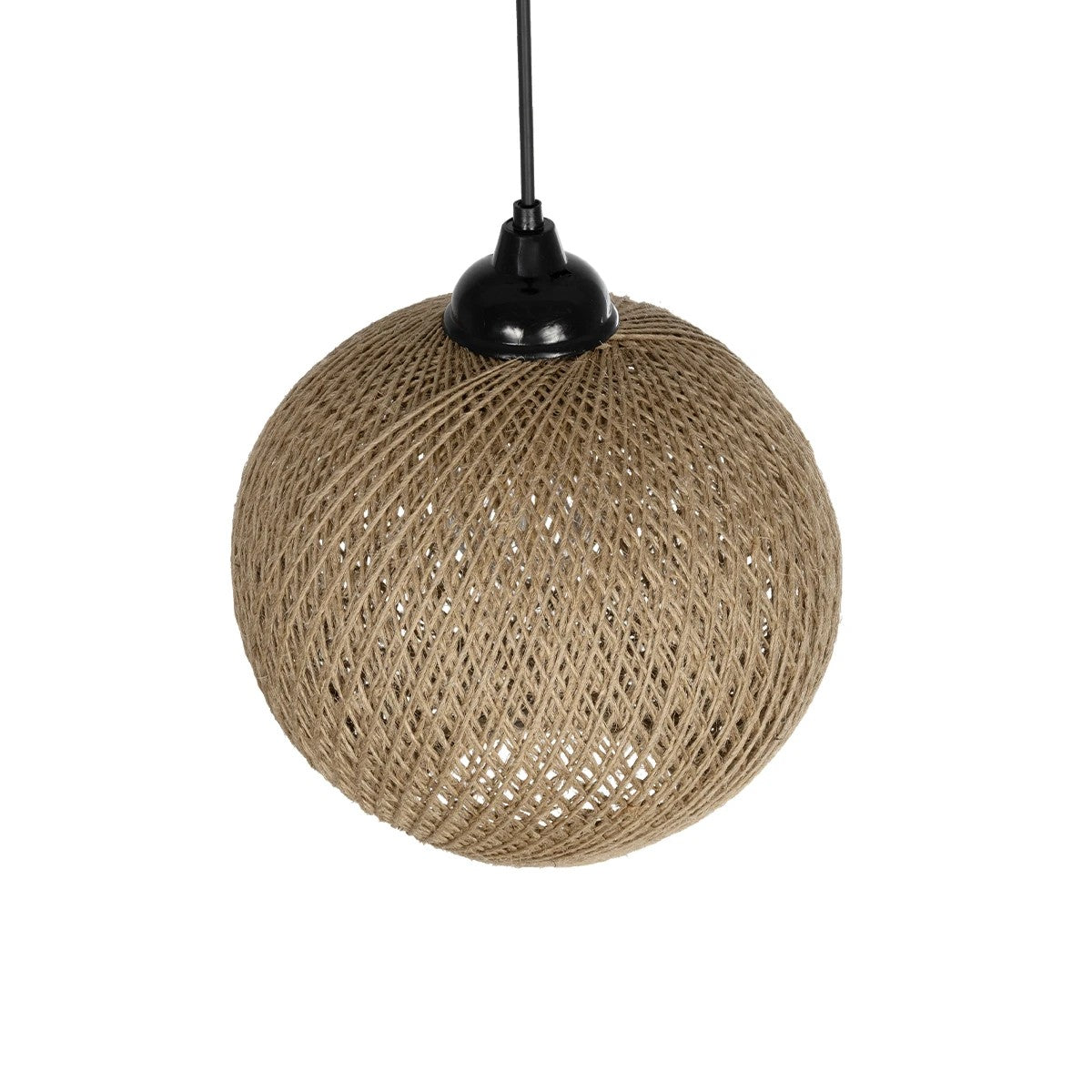 SOLEI 205-0003 Boho Κρεμαστό Φωτιστικό Οροφής με Ντουί 1 x E27 AC 220-240V IP20 - Μπεζ - M20 x Π20 x Υ25