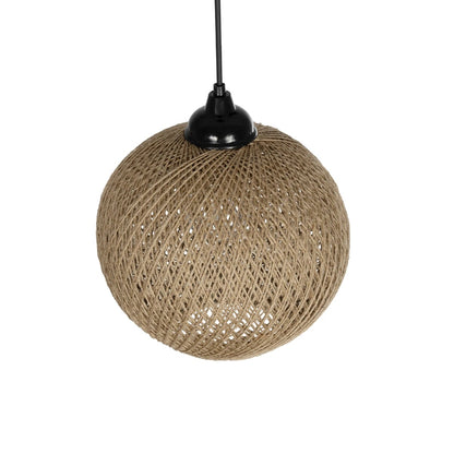 SOLEI 205-0003 Boho Κρεμαστό Φωτιστικό Οροφής με Ντουί 1 x E27 AC 220-240V IP20 - Μπεζ - M20 x Π20 x Υ25