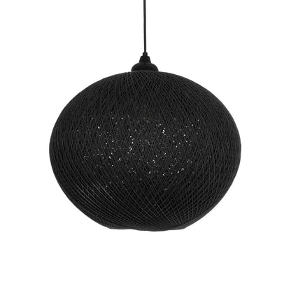 SOLEI 205-0004 Boho Κρεμαστό Φωτιστικό Οροφής με Ντουί 1 x E27 AC 220-240V IP20 - Μαύρο - M40 x Π40 x Υ36