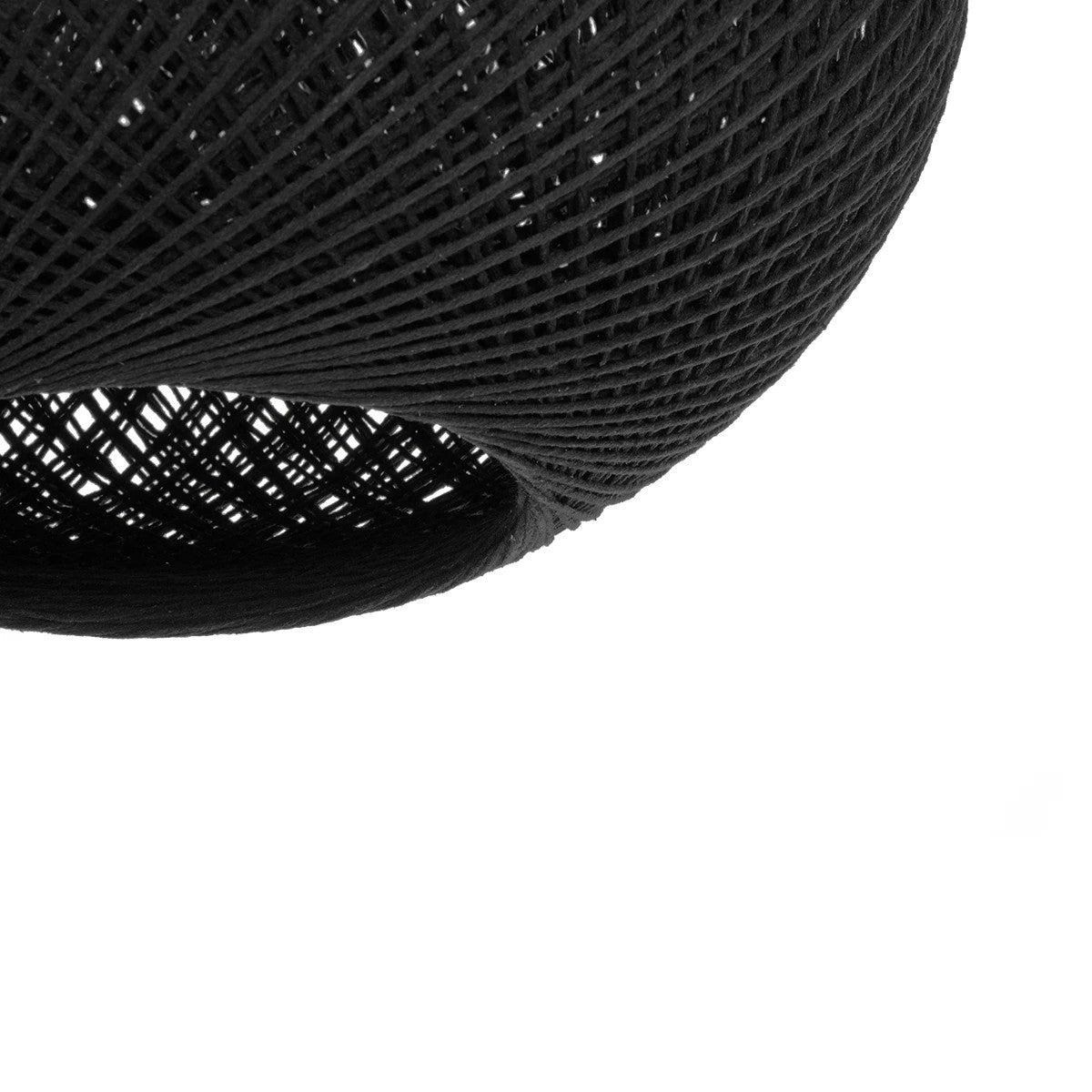 SOLEI 205-0005 Boho Κρεμαστό Φωτιστικό Οροφής με Ντουί 1 x E27 AC 220-240V IP20 - Μαύρο - M30 x Π30 x Υ35