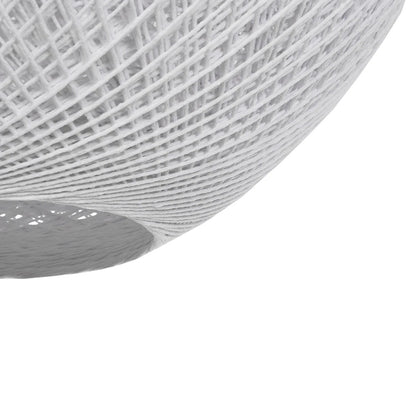 SOLEI 205-0007 Boho Κρεμαστό Φωτιστικό Οροφής με Ντουί 1 x E27 AC 220-240V IP20 - Λευκό - M40 x Π40 x Υ36