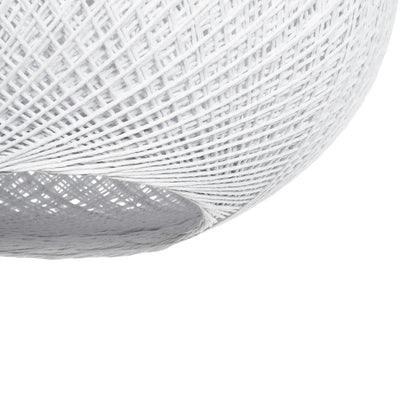 SOLEI 205-0008 Boho Κρεμαστό Φωτιστικό Οροφής με Ντουί 1 x E27 AC 220-240V IP20 - Λευκό - M30 x Π30 x Υ26