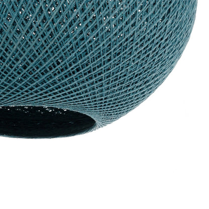 SOLEI 205-0010 Boho Κρεμαστό Φωτιστικό Οροφής με Ντουί 1 x E27 AC 220-240V IP20 - Τιρκουάζ - M40 x Π40 x Υ36