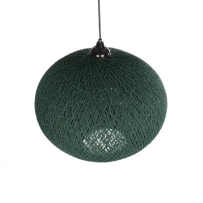 SOLEI 205-0013 Boho Κρεμαστό Φωτιστικό Οροφής με Ντουί 1 x E27 AC 220-240V IP20 - Πράσινο - M40 x Π40 x Υ36