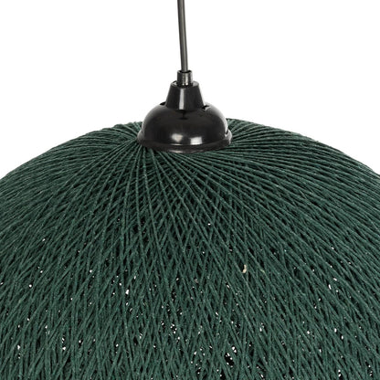 SOLEI 205-0013 Boho Κρεμαστό Φωτιστικό Οροφής με Ντουί 1 x E27 AC 220-240V IP20 - Πράσινο - M40 x Π40 x Υ36