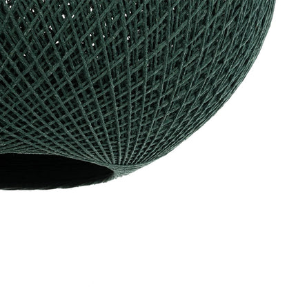 SOLEI 205-0013 Boho Κρεμαστό Φωτιστικό Οροφής με Ντουί 1 x E27 AC 220-240V IP20 - Πράσινο - M40 x Π40 x Υ36