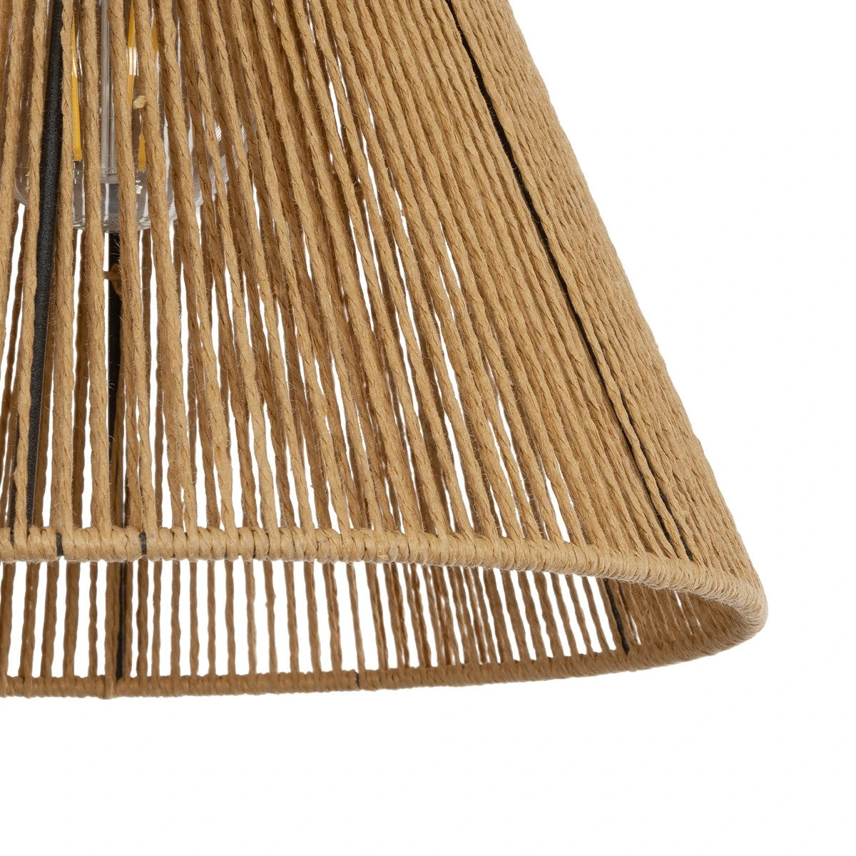 HUTT 205-0017 Boho Κρεμαστό Φωτιστικό Οροφής με Ντουί 1 x E27 AC 220-240V IP20 - Μπεζ - M25 x Π25 x Υ20