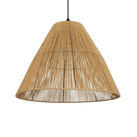 HUTT 205-0018 Boho Κρεμαστό Φωτιστικό Οροφής με Ντουί 1 x E27 AC 220-240V IP20 - Μπεζ - M50 x Π50 x Υ40