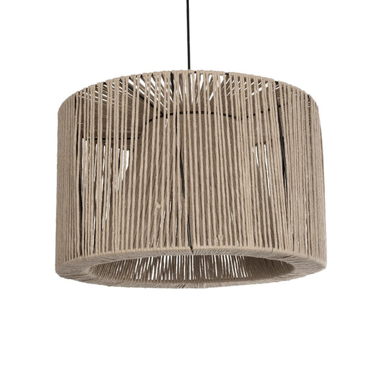 ZYLINDER 205-0022 Boho Κρεμαστό Φωτιστικό Οροφής με Ντουί 1 x E27 AC 220-240V IP20 - Μπεζ - M50 x Π50 x Υ32
