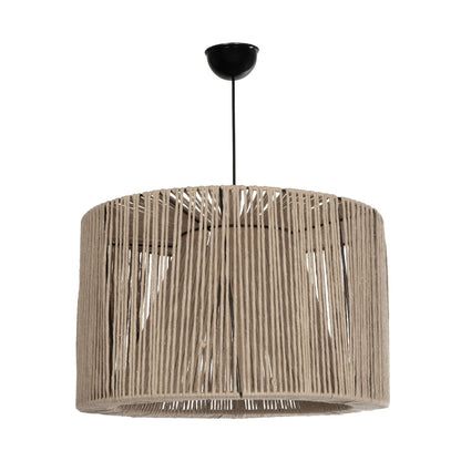 ZYLINDER 205-0022 Boho Κρεμαστό Φωτιστικό Οροφής με Ντουί 1 x E27 AC 220-240V IP20 - Μπεζ - M50 x Π50 x Υ32