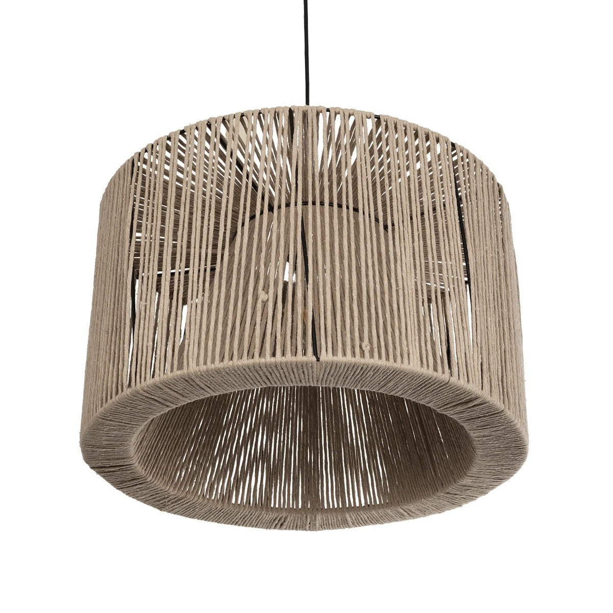 ZYLINDER 205-0022 Boho Κρεμαστό Φωτιστικό Οροφής με Ντουί 1 x E27 AC 220-240V IP20 - Μπεζ - M50 x Π50 x Υ32