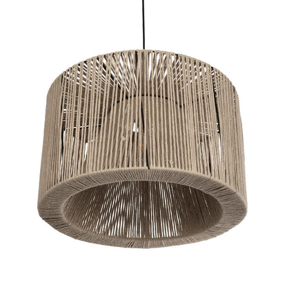 ZYLINDER 205-0022 Boho Κρεμαστό Φωτιστικό Οροφής με Ντουί 1 x E27 AC 220-240V IP20 - Μπεζ - M50 x Π50 x Υ32