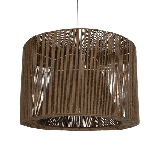 ZYLINDER 205-0023 Boho Κρεμαστό Φωτιστικό Οροφής με Ντουί 1 x E27 AC 220-240V IP20 - Καφέ - M80 x Π80 x Υ51