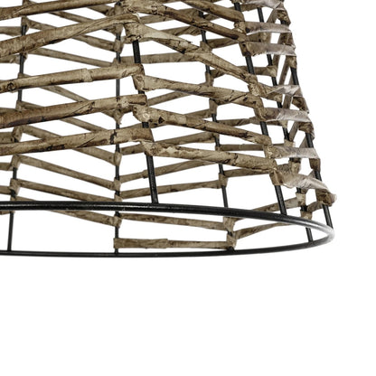 NETZ 205-0026 Boho Κρεμαστό Φωτιστικό Οροφής με Ντουί 1 x E27 AC 220-240V IP20 - Μπεζ - M30 x Π30 x Υ38