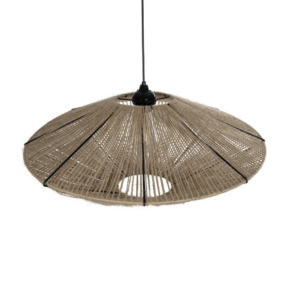 OVNI 205-0029 Boho Κρεμαστό Φωτιστικό Οροφής με Ντουί 1 x E27 AC 220-240V IP20 - Μπεζ - M60 x Π60 x Υ29